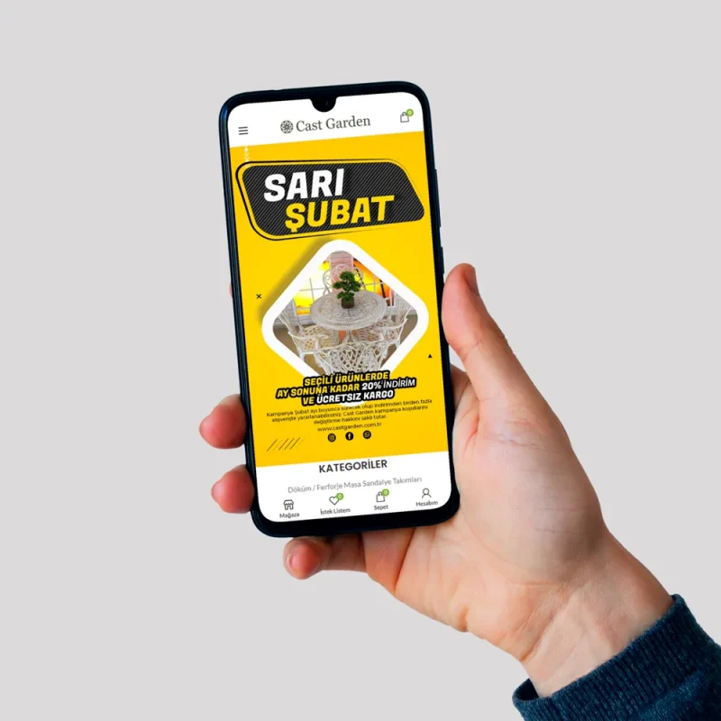 Cast Garden Bahçe Mobilyaları Sitesi Mobil