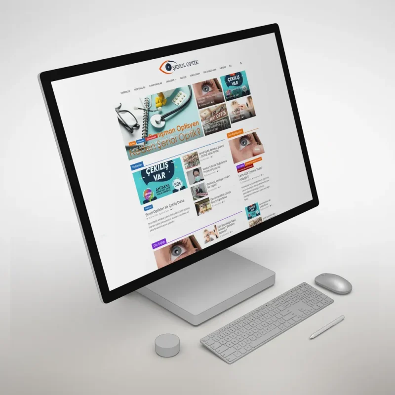 şenol optik blog sitesi anasayfası