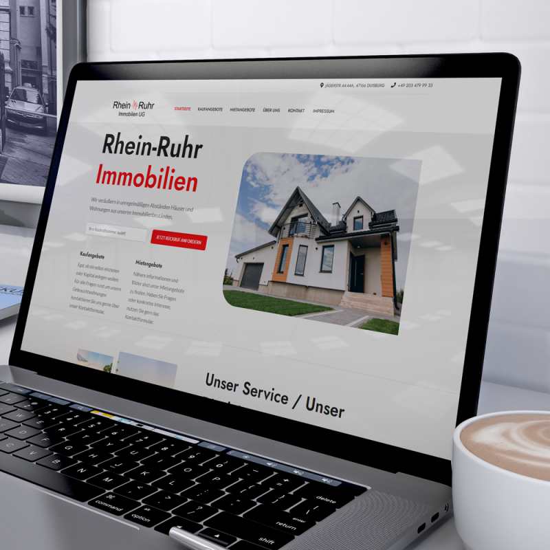 rhein-ruhr immobilien web seite almanca