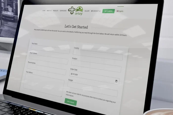 Alf Alfa Hay Design Web Site